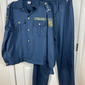 Blue Police Costume Set
